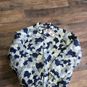 Amazon Kids Camouflage Jacket - Blue and Gray